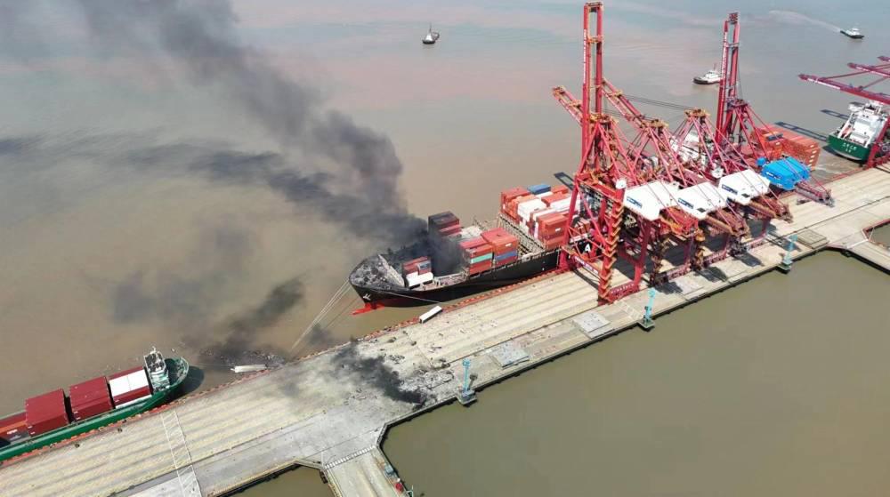 TT Club pide mejoras en los procesos para evitar más incendios en los barcos