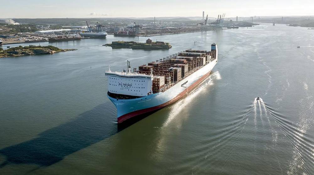 Maersk despliega el mayor portacontenedores a metanol del mundo en la ruta norte de Europa-Asia