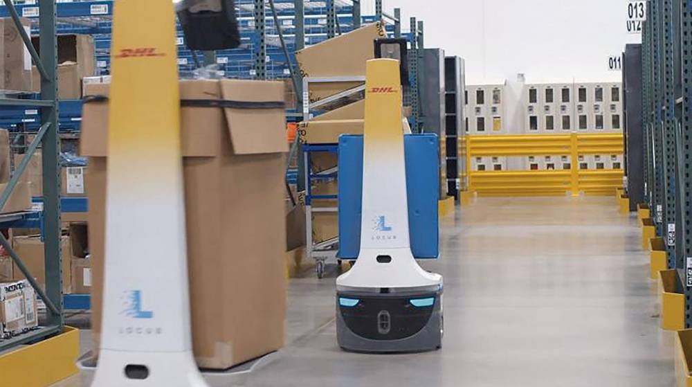 DHL Supply Chain supera los 500 millones de recogidas con robots de Locus Robotics