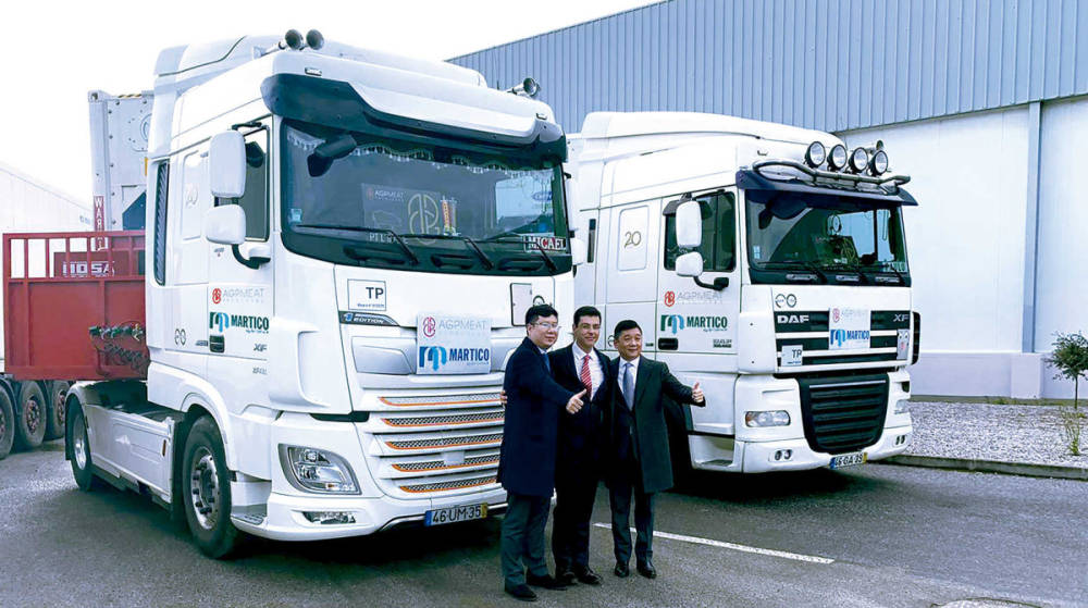 Martico Reefer Solutions participa en el primer env&iacute;o de carne de cerdo de Portugal a China