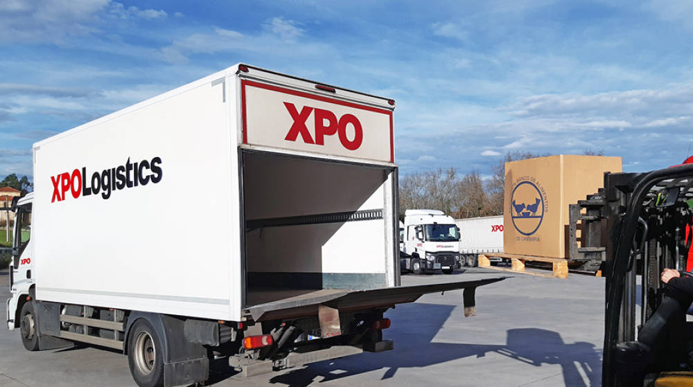 XPO Logistics dona m&aacute;s de 10 toneladas de alimentos al Banco de Alimentos