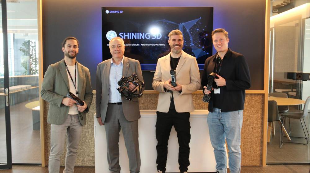 El CZFB incorpora Shining 3D al ecosistema de industria 4.0 de DFactory Barcelona