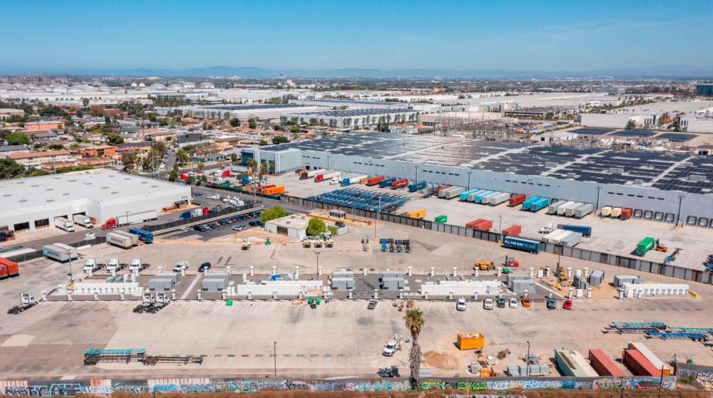 Prologis y Maersk construyen la mayor instalación de carga de camiones eléctricos del Sur California