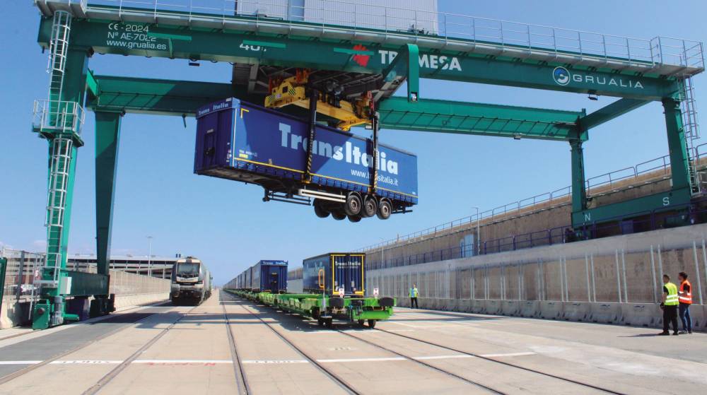 Tramesa y Trans Italia aceleran su autopista ferroviaria para llegar a las tres frecuencias