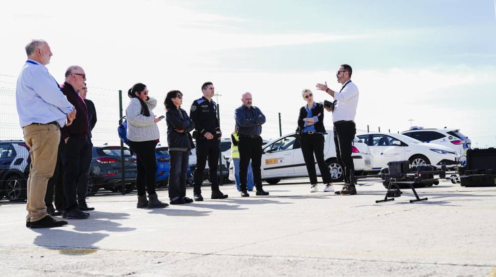 Port Tarragona explica el uso de drones para su integración en los sistemas de Salvamento Marítimo