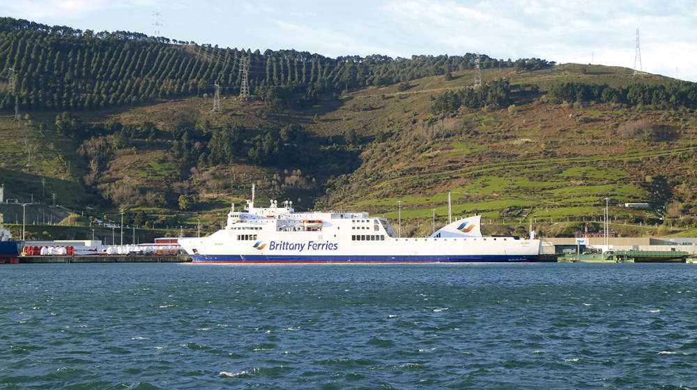 Brittany Ferries inaugura la l&iacute;nea ro-pax que unir&aacute; dos veces por semana Irlanda y Bilbao