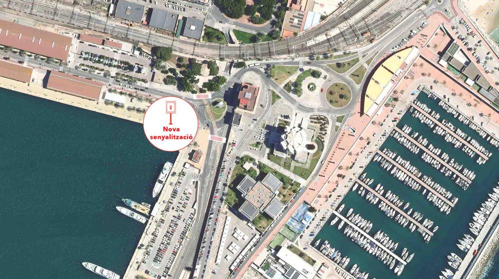 Port Tarragona mejora la seguridad de los peatones en el Moll de Costa