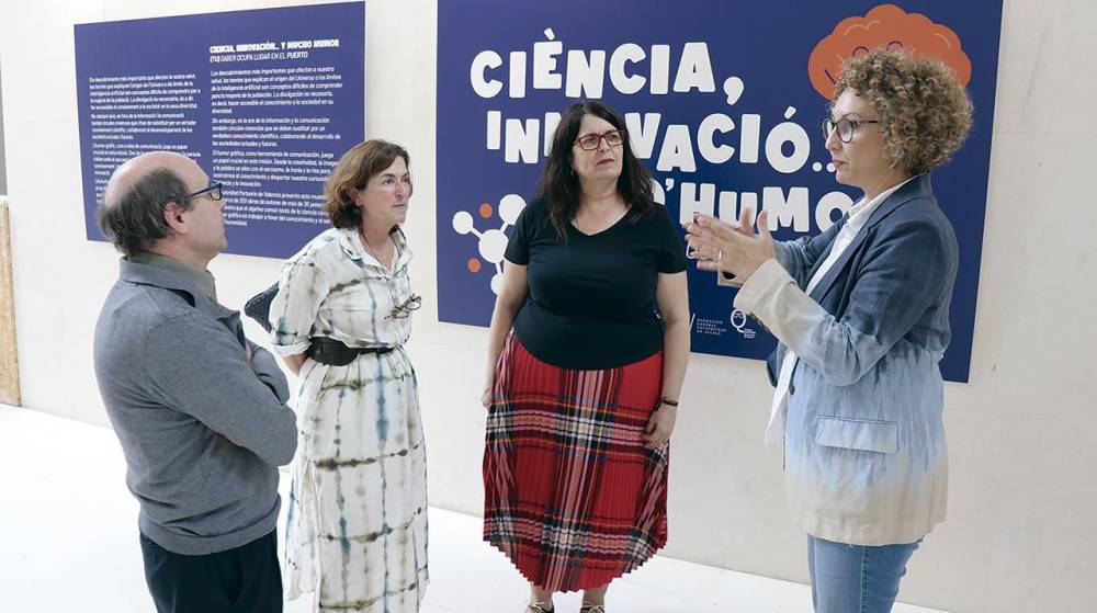 Sagunto acoge la exposición sobre ciencia, innovación y humor de Valenciaport