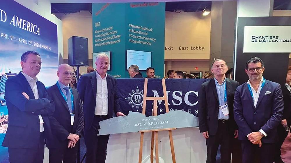 MSC presenta el “MSC World Asia”, con capacidad para 5.400 pasajeros y que entrará en servicio en 2026