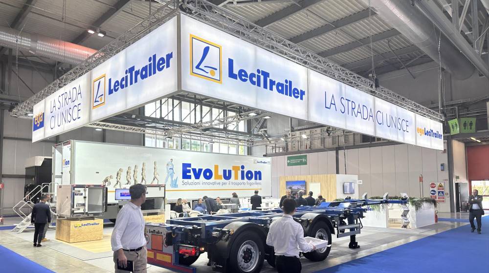 Lecitrailer presenta dos vehículos adaptados al mercado italiano en Transpotec