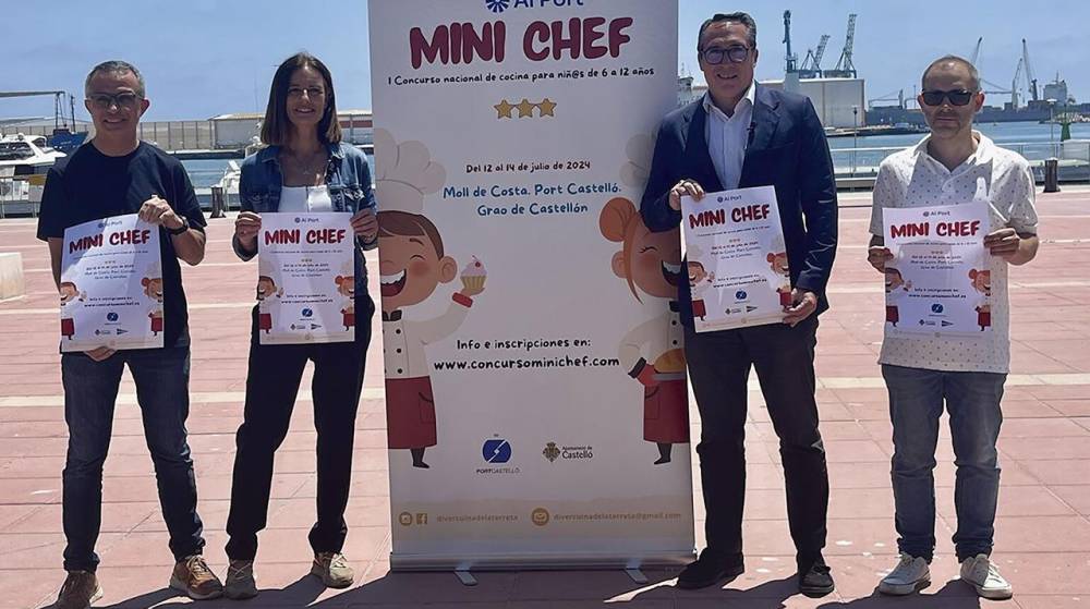 PortCastelló acogerá el I Concurso Nacional de Cocina Infantil “Mini Chef”