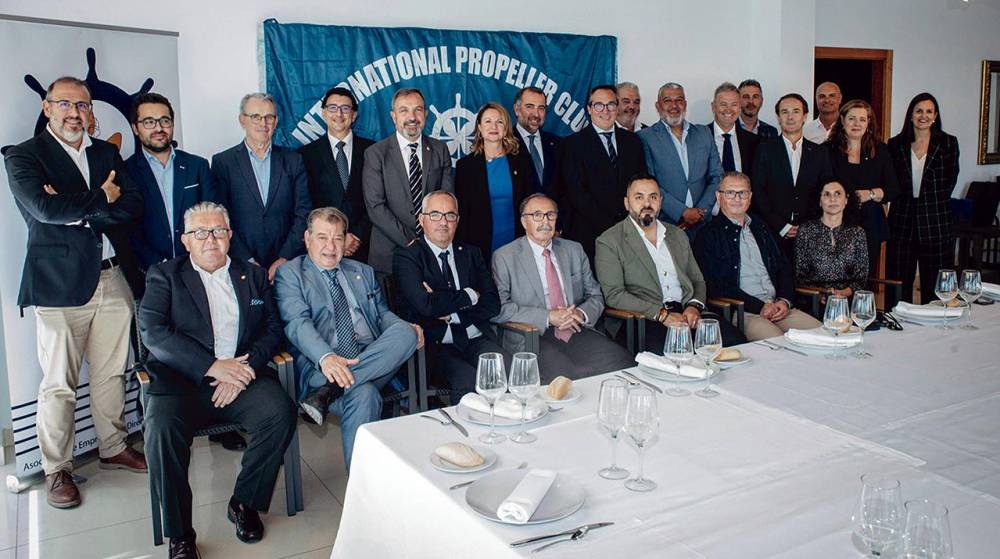 Begoña Carrasco aborda con Propeller Club de Castellón el proyecto de LogistiCS