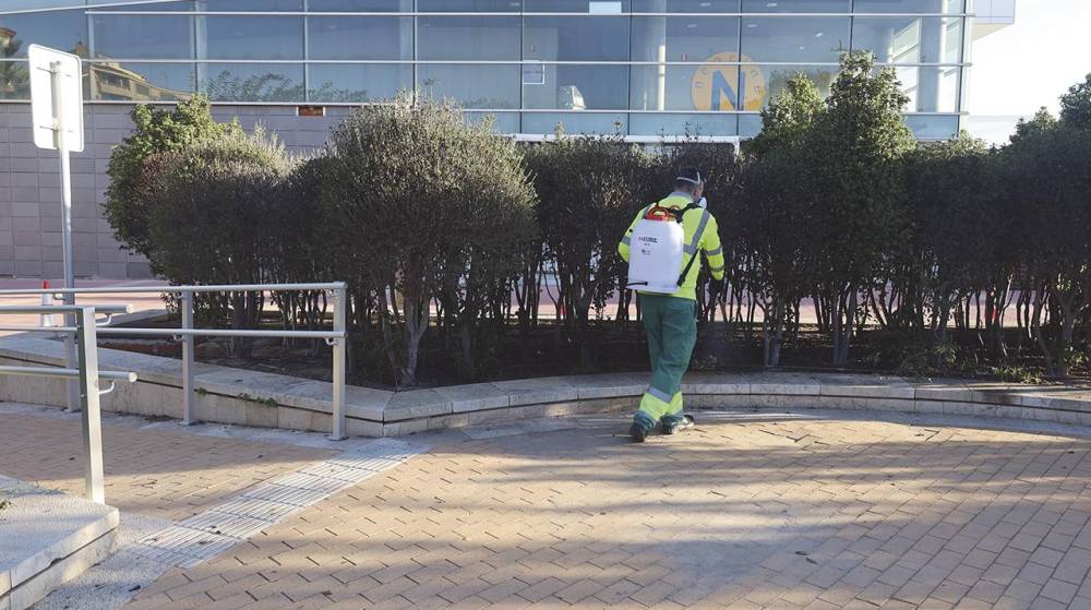 PortCastelló realiza tratamientos de control y prevención de mosquitos en la plaza de Sète