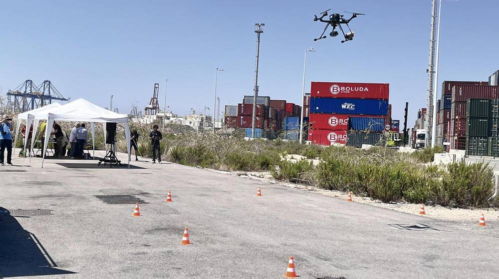 La APV se vale del 5G, drones autónomos y realidad aumentada para aumentar la seguridad portuaria