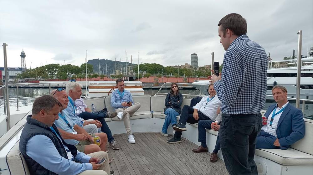 Una delegación de la European Boat Industry visita el Port de Barcelona