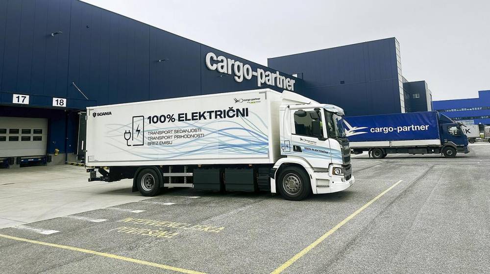 cargo-partner amplía a Eslovenia su programa de pruebas de camiones eléctricos