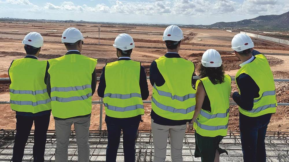 Las obras de la gigafactoría de Volkswagen en Sagunto siguen cumpliendo sus plazos