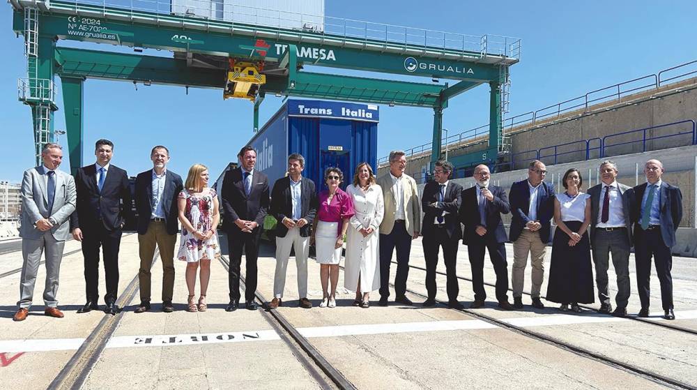 “Estamos preparados comercial y técnicamente para conectar el Puerto de Valencia y Portugal”