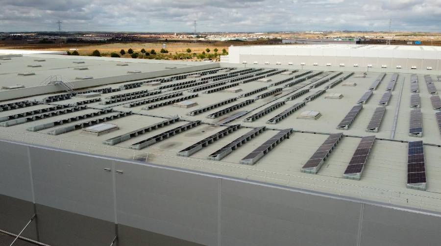 FM Logistic amplia los paneles fotovoltaicos en su centro logístico de Illescas