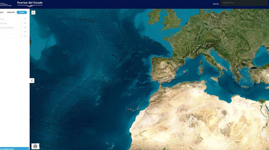 Esri España moderniza el portal geográfico de Puertos del Estado