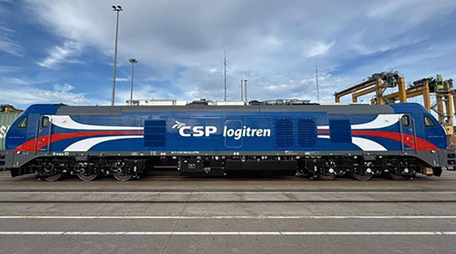 CSP Logitren recibe la primera de las nuevas locomotoras Euro4001