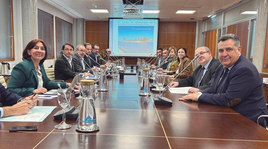 Reunión del Consejo de Administración de la AP de Avilés de noviembre.