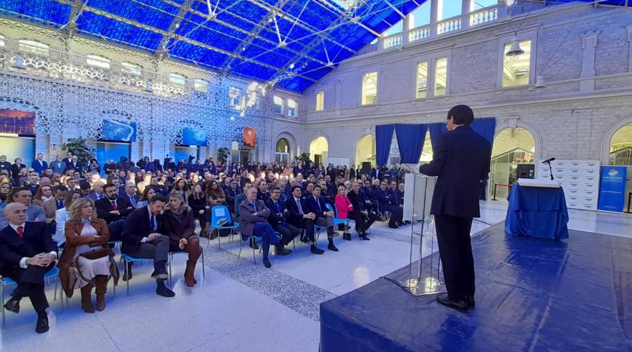 Luis Rodríguez pide acelerar el Corredor Mediterráneo entre La Encina y el Puerto de Alicante