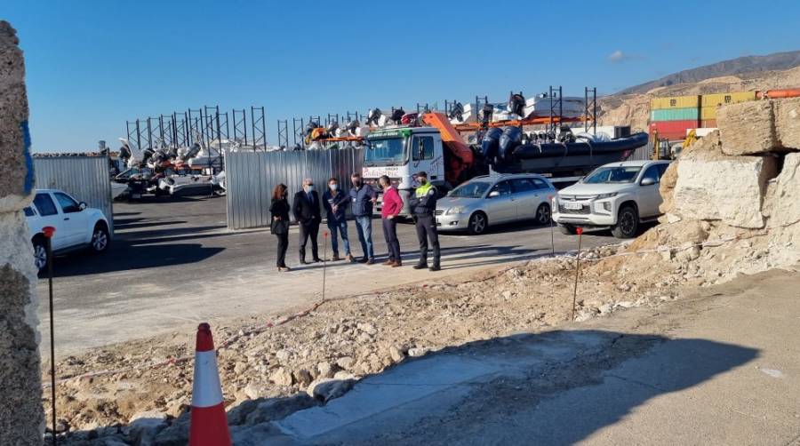 Arrancan las obras para comunicar el Camino del Faro con La Piscina del Puerto de Almer&iacute;a