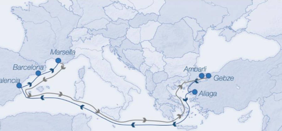 JSV conectará Turquía con España en cuatro días