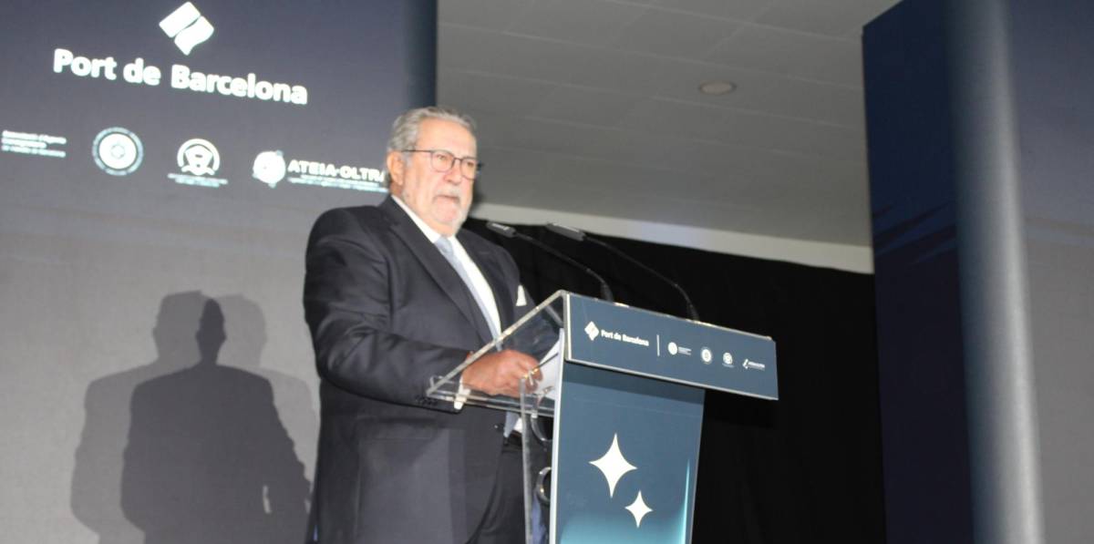 Javier Vidal, presidente de la Asociación de Empresas Estibadoras de Barcelona.