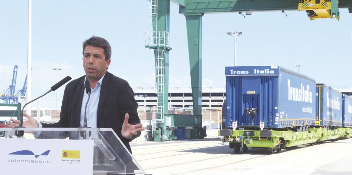 Inauguración autopista ferroviaria Valencia Madrid