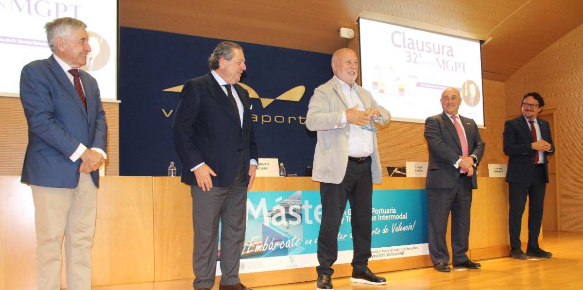 Clausura de la 32ª edición del Máster en Gestión Portuaria y Transporte Intermodal