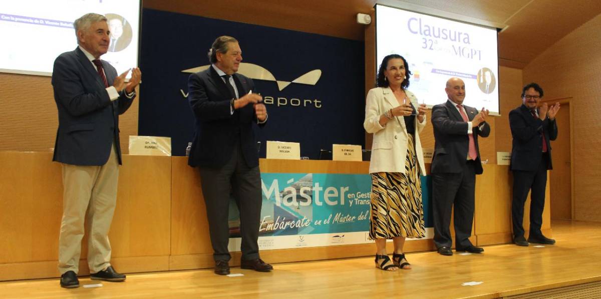 Clausura de la 32ª edición del Máster en Gestión Portuaria y Transporte Intermodal