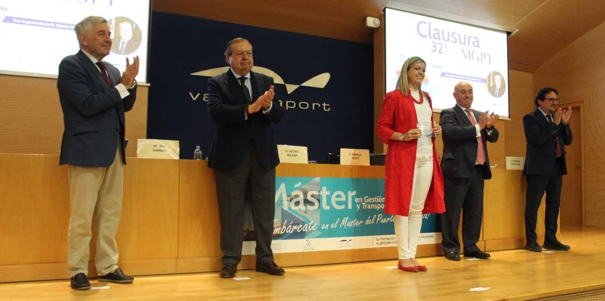 Clausura de la 32ª edición del Máster en Gestión Portuaria y Transporte Intermodal