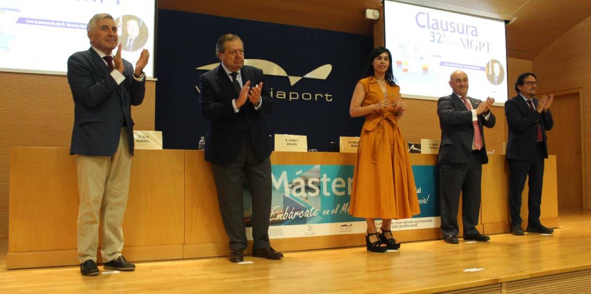 Clausura de la 32ª edición del Máster en Gestión Portuaria y Transporte Intermodal