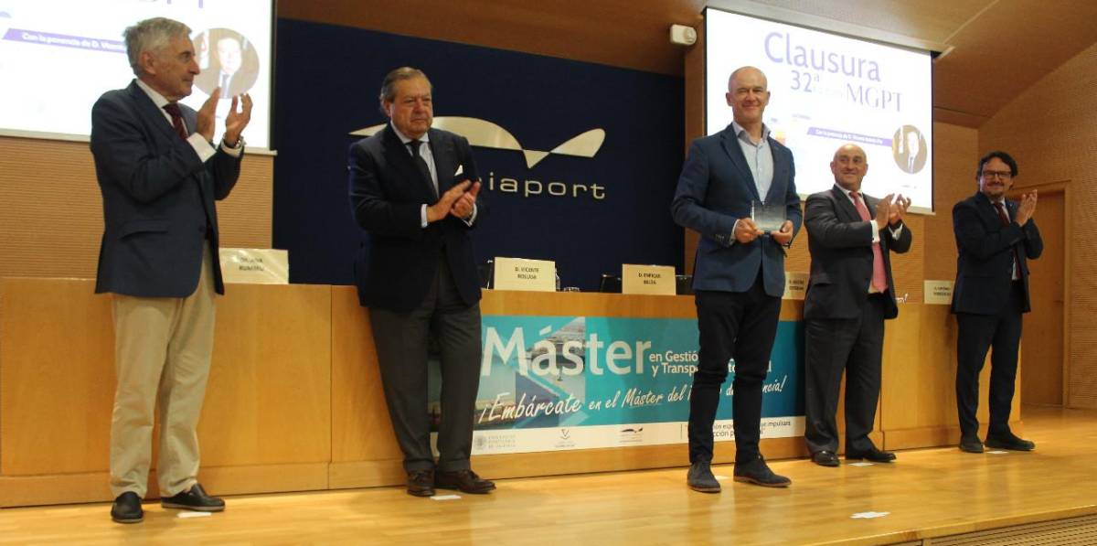 Clausura de la 32ª edición del Máster en Gestión Portuaria y Transporte Intermodal