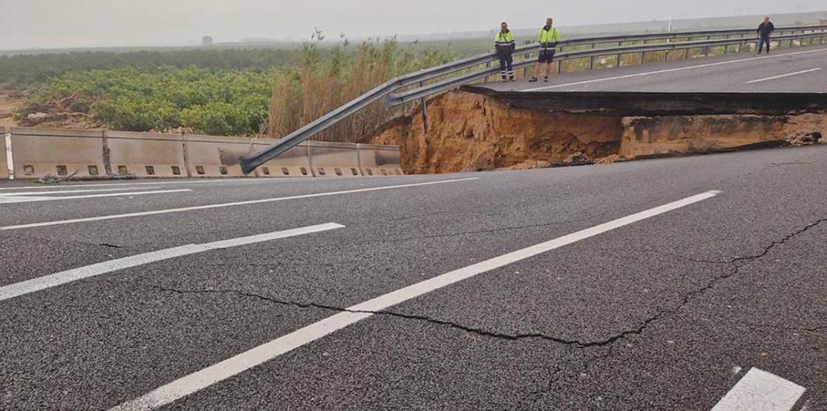 La DANA en imágenes: impacto en el sector logístico