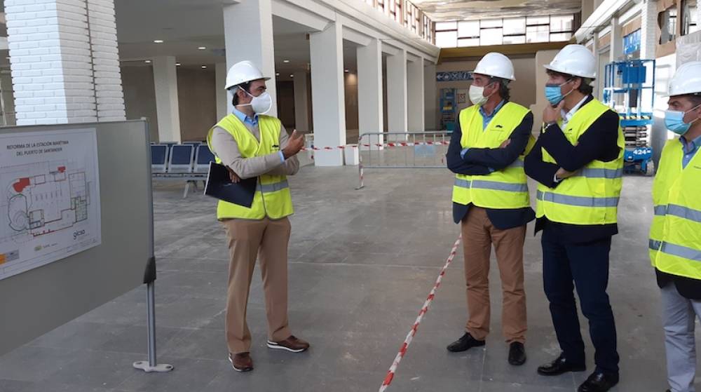 La rehabilitaci&oacute;n de la Estaci&oacute;n Mar&iacute;tima de Santander culminar&aacute; en noviembre