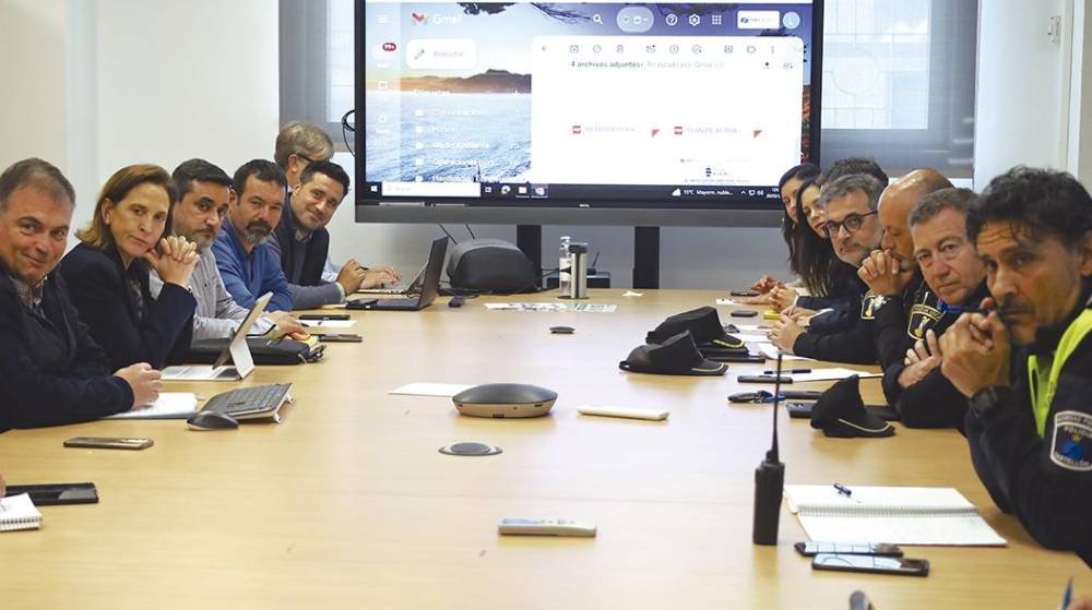 PortCastelló acoge una reunión para coordinar el dispositivo de seguridad de la VII edición de Escala Castelló