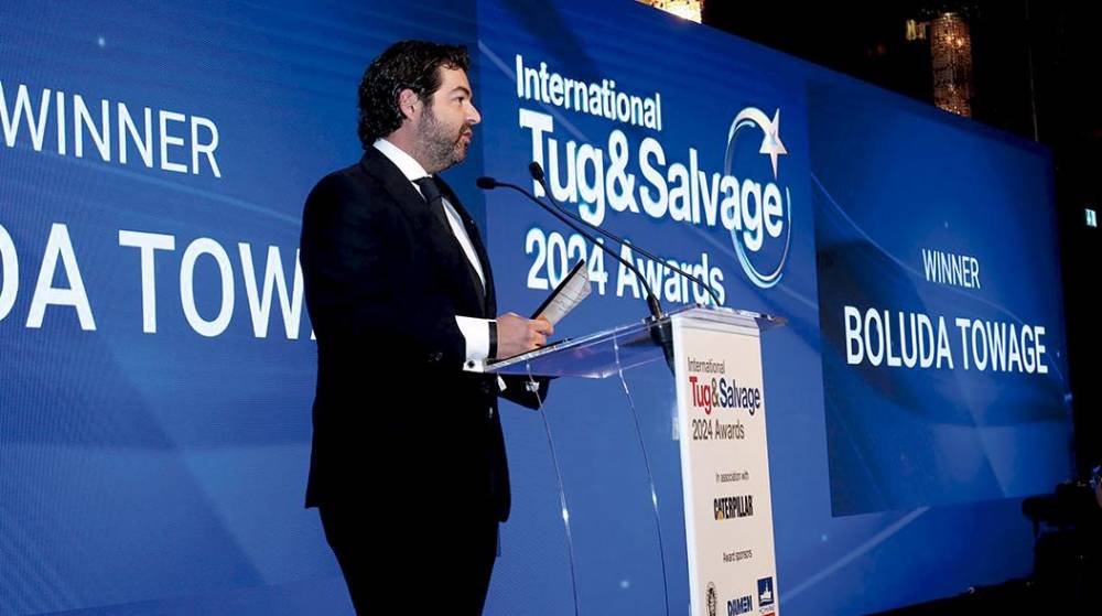 La industria del remolque premia a Boluda Towage como empresa más relevante de 2024