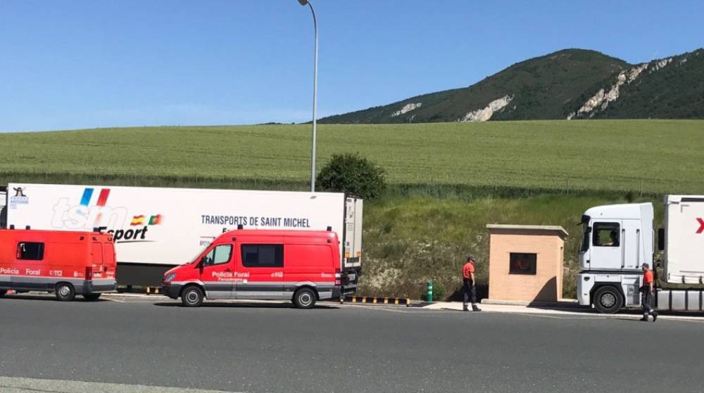 CETM denuncia el acoso al transporte de mercanc&iacute;as por carretera en Navarra