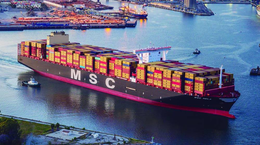 MSC alcanza el 20% de la capacidad de la flota mundial de portacontenedores