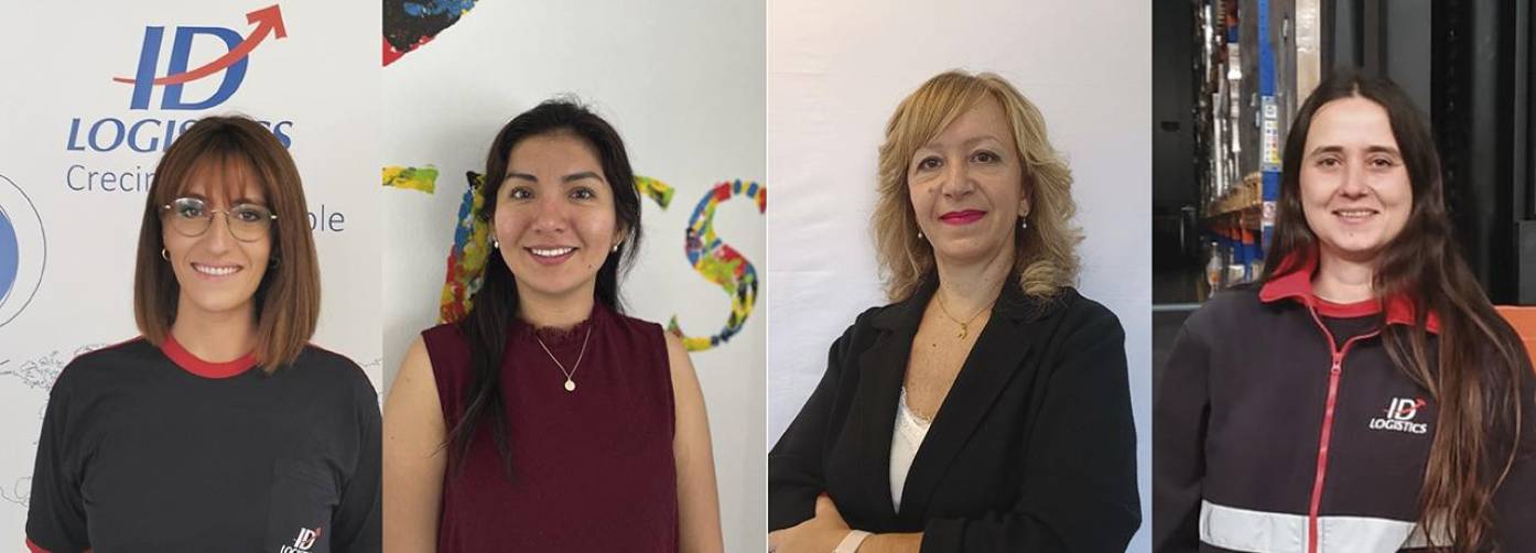 Cristina Cruz, Lili Uribe, Marisa Cifuentes y Rocío Arias cuentan su experiencia en ID Logistics.