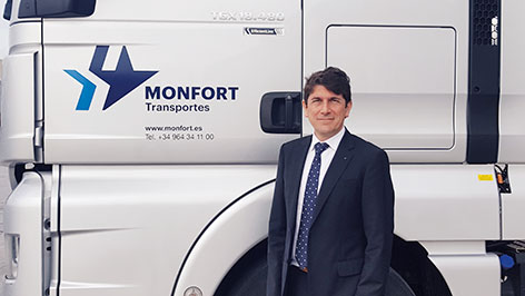 Santiago Colom:&ldquo;Nuestros clientes encuentran en Transportes Monfort un socio colaborador&rdquo;