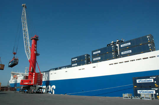 Finnlines inicia un nuevo servicio semanal que conecta el puerto alem&aacute;n de Rostock con Bilbao