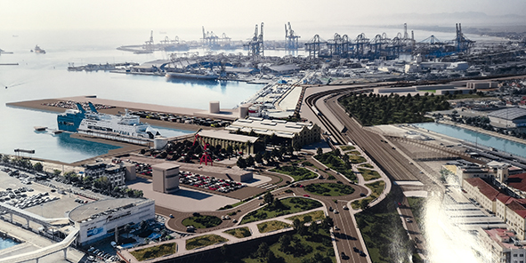 Valenciaport redibujar&aacute; su conexi&oacute;n con la ciudad desde la nueva terminal de pasajeros