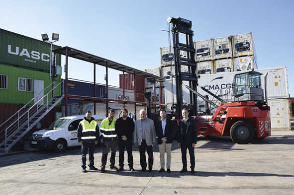 Kalmar Espa&ntilde;a entrega a Intercontainer su primera containera dise&ntilde;ada a medida