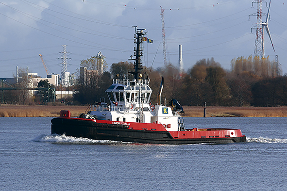 Boluda Towage Europe presenta el primer remolcador actualizado a las normas Tier III de la OMI