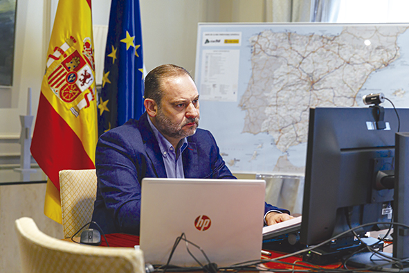 &Aacute;balos conf&iacute;a en el Fondo de Recuperaci&oacute;n Europeo para &ldquo;modernizar&rdquo; las infraestructuras