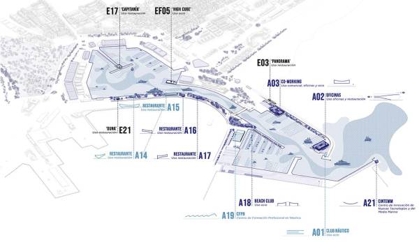 $!El proyecto de remodelación de la Marina de Valencia desplegará una inversión de casi 85 millones de euros.